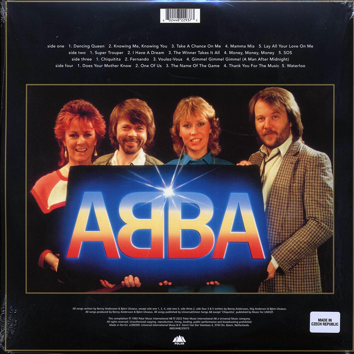 Abba - Gold: Greatest Hits (30th Anniv. Ed.) (2xLP) (180g) (remastered) (picture disc)