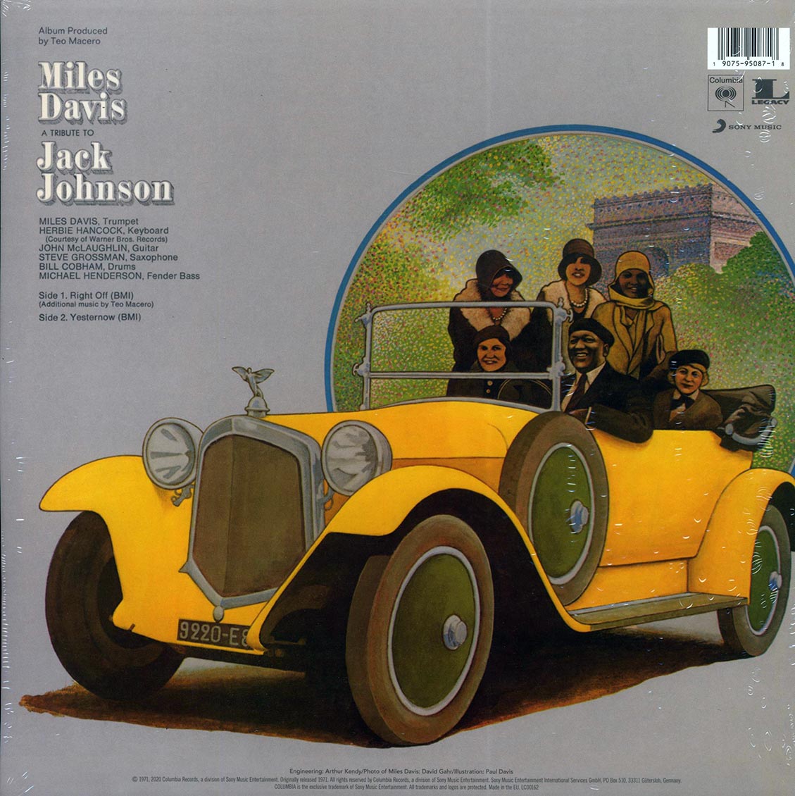 Miles Davis - A Tribute To Jack Johnson (incl. mp3) (180g)