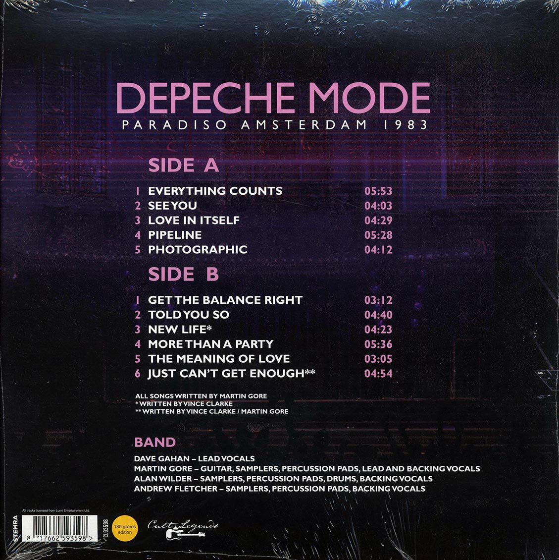 Depeche Mode - Paridiso Amsterdam 1983