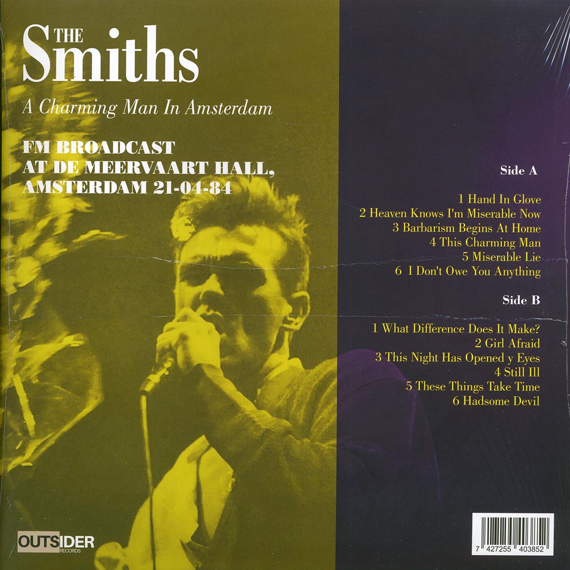 The Smiths - A Charming Man In Amsterdam: De Meervaart Hall, 21-04-84 (ltd. ed.) (purple vinyl)