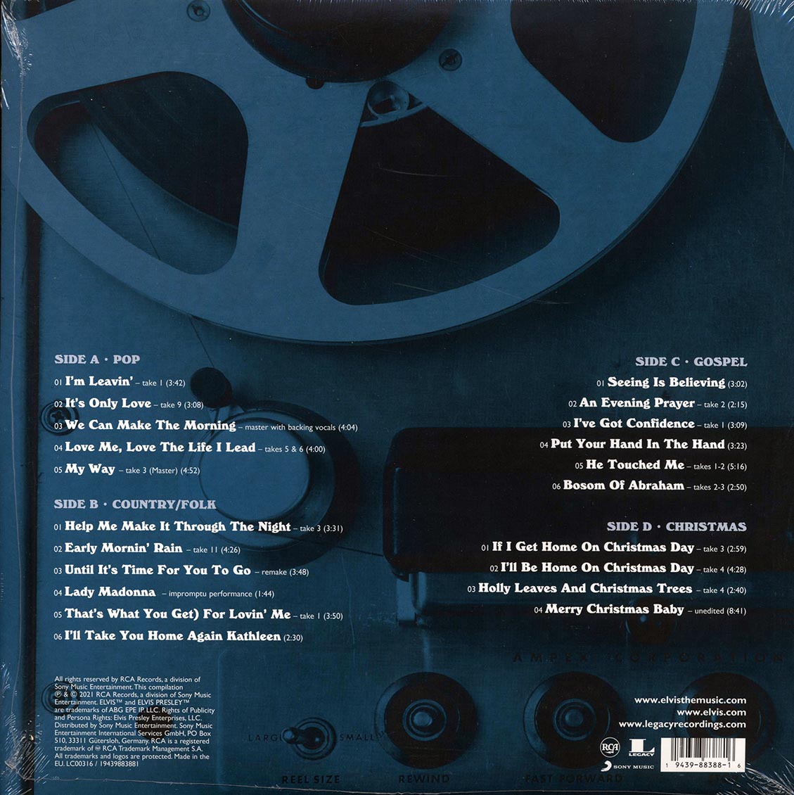 Elvis Presley - Elvis Back In Nashville (2xLP)
