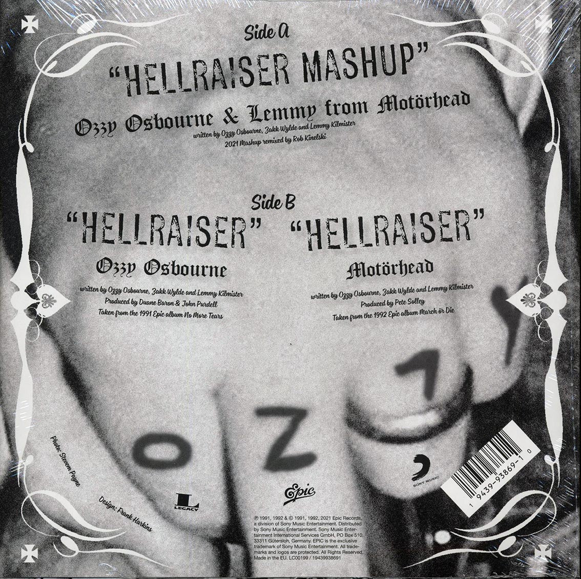 Ozzy Osbourne, Motorhead - Hellraiser (30th Anniv. Ed.) (ltd. ed.) (10")