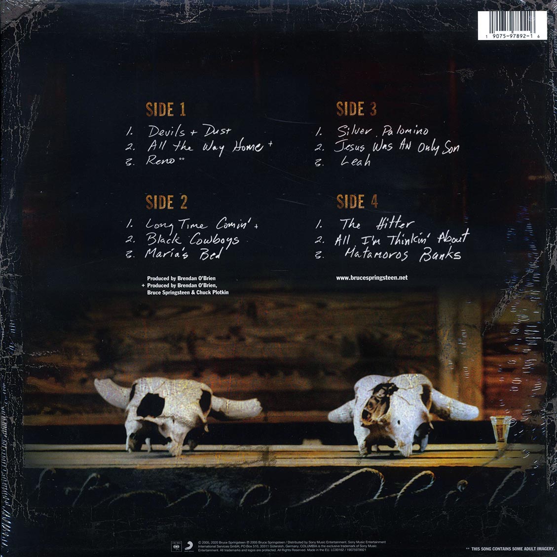 Bruce Springsteen - Devils & Dust (2xLP) (180g)