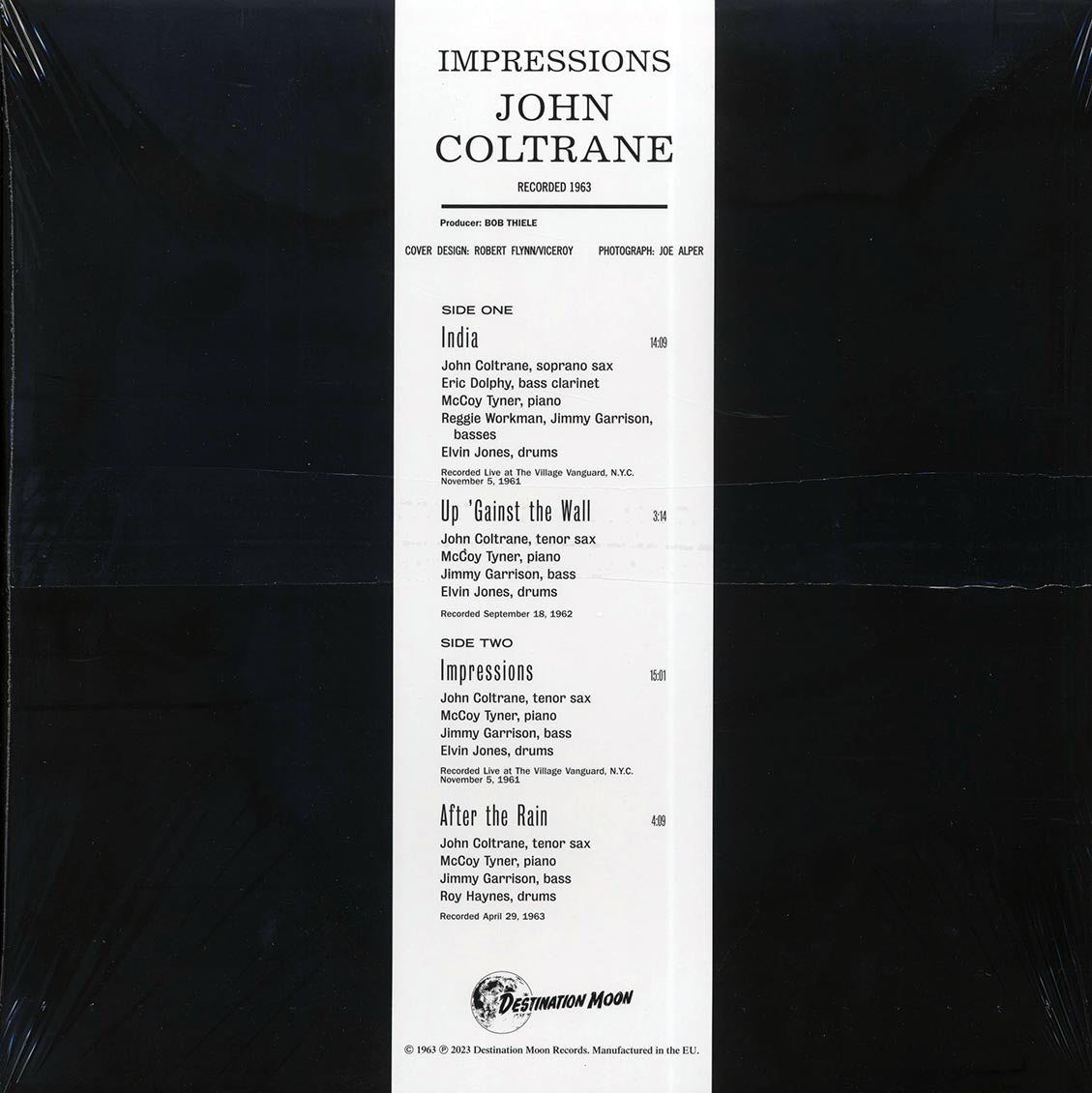 John Coltrane - Impressions (ltd. 500 copies made) (clear vinyl)