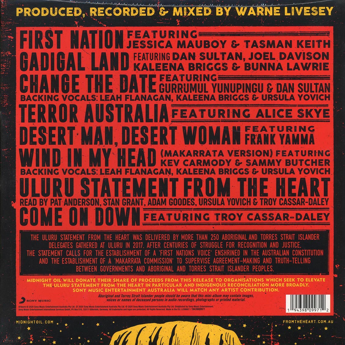 Midnight Oil - The Makarrata Project