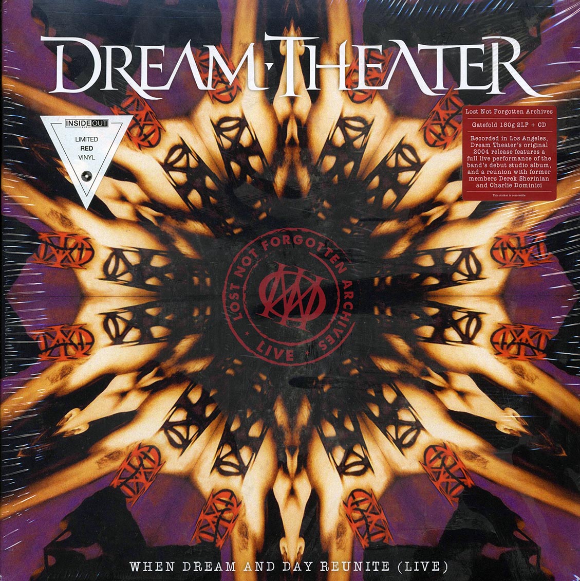 Dream Theater - When Dream And Day Reunite: Live (2xLP) (180g) (remastered) (red vinyl) (incl. CD)