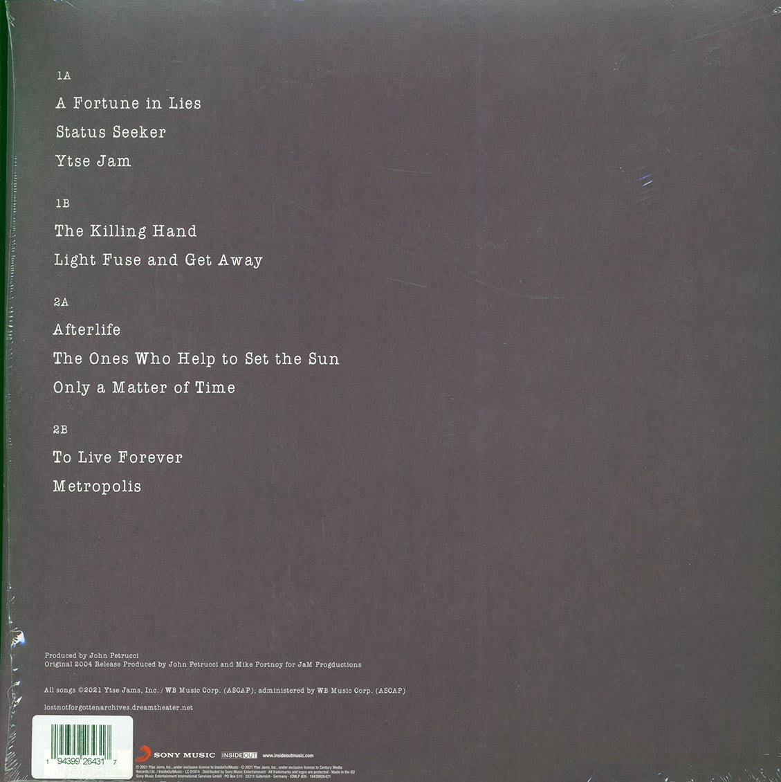 Dream Theater - When Dream And Day Reunite: Live (2xLP) (180g) (remastered) (red vinyl) (incl. CD)