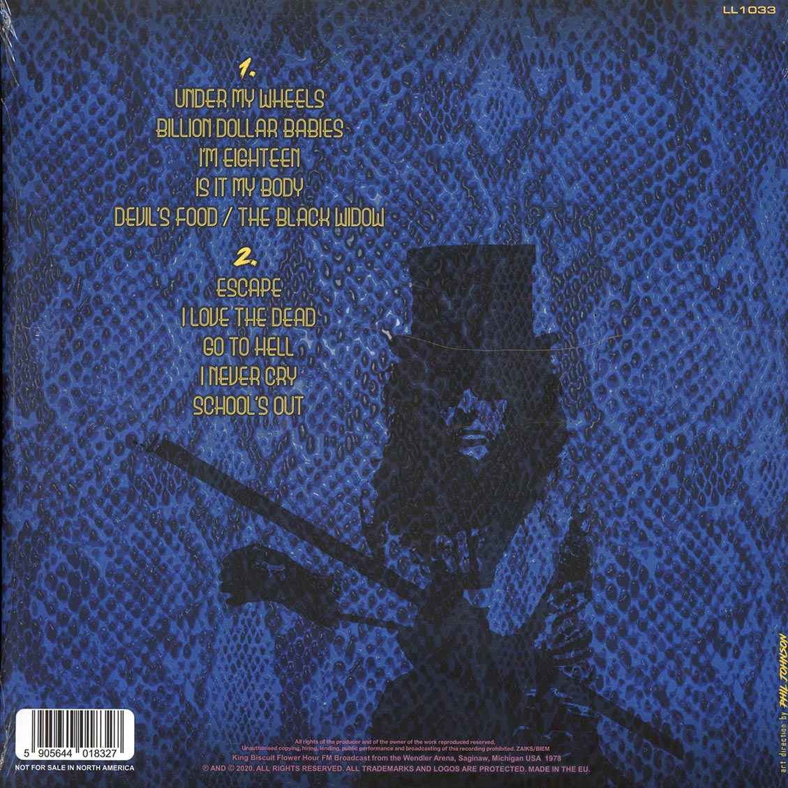 Alice Cooper - Billion Dollar Nightmare: King Biscuit Flower Hour, Saginaw, Michigan, 1978