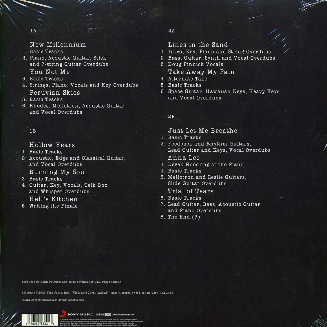 Dream Theater - The Making Of Falling Into Infinity (2xLP) (180g) (remastered) (incl. CD)