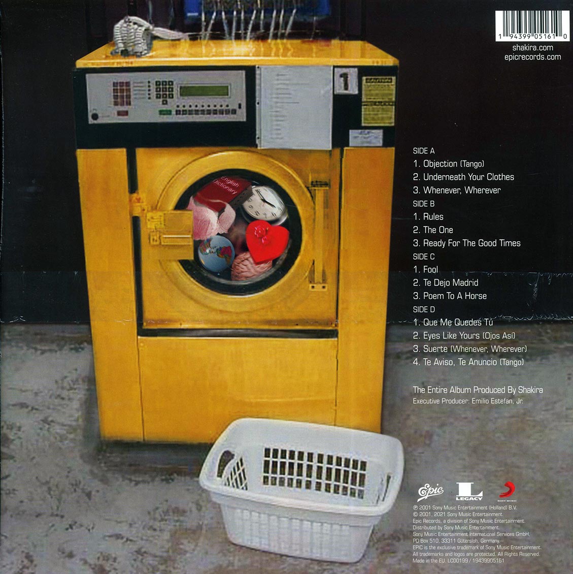 Shakira - Laundry Service (2xLP) (yellow vinyl)
