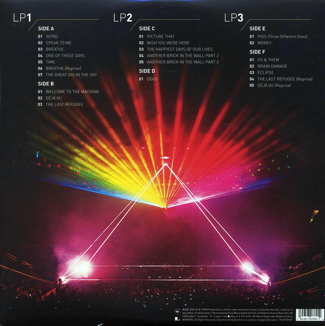 Roger Waters - Us + Them (3xLP)
