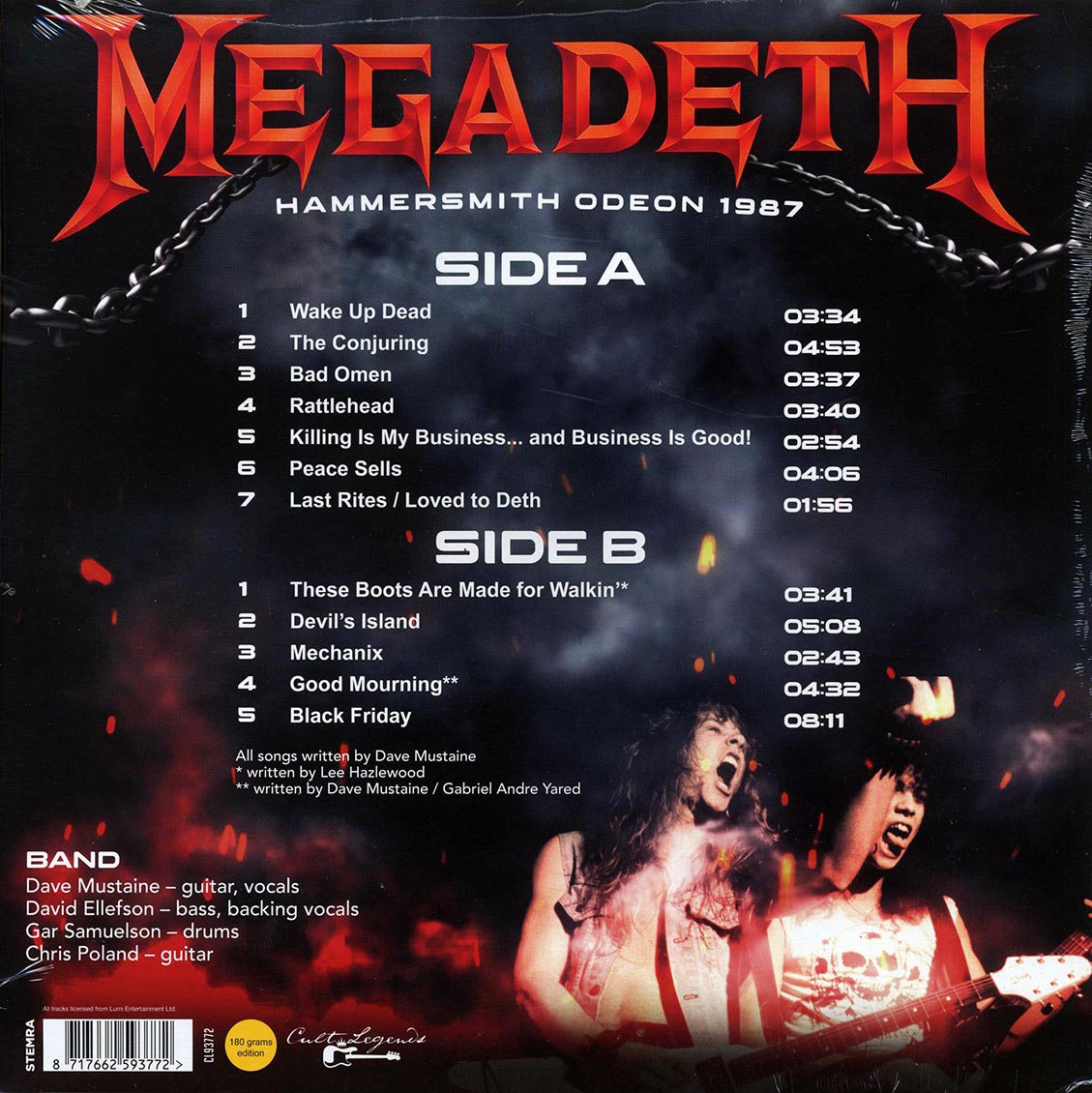 Megadeth - Hammersmith Odeon 1987