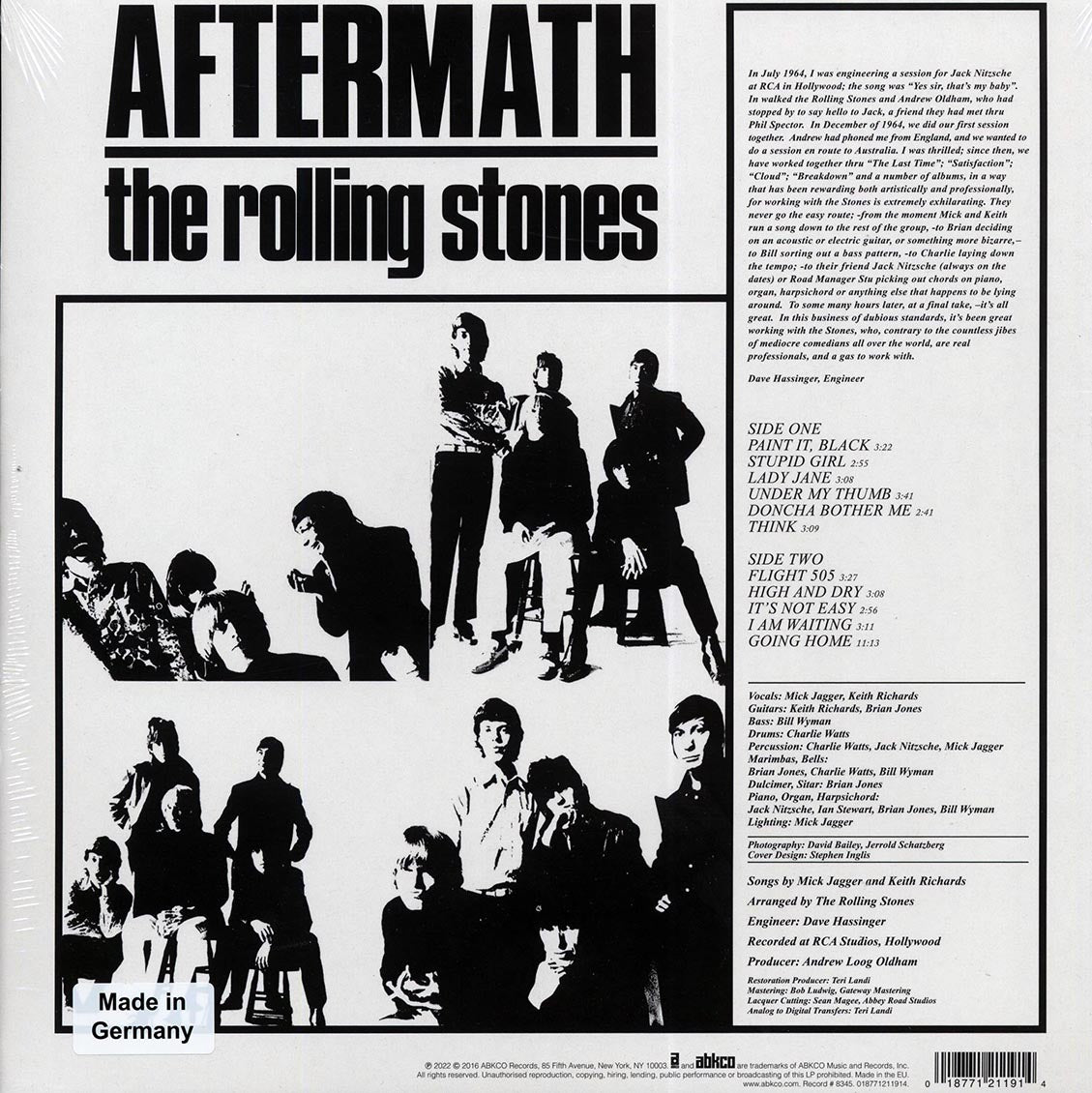 The Rolling Stones - Aftermath (stereo) (180g)