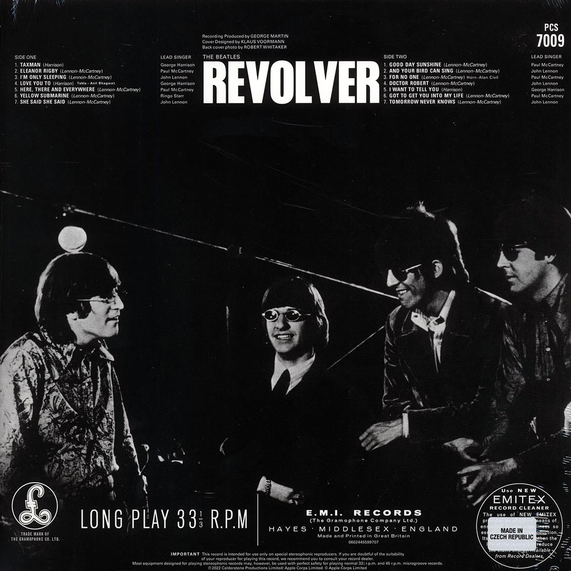 The Beatles - Revolver (die-cut jacket) (stereo) (remastered) (picture disc)