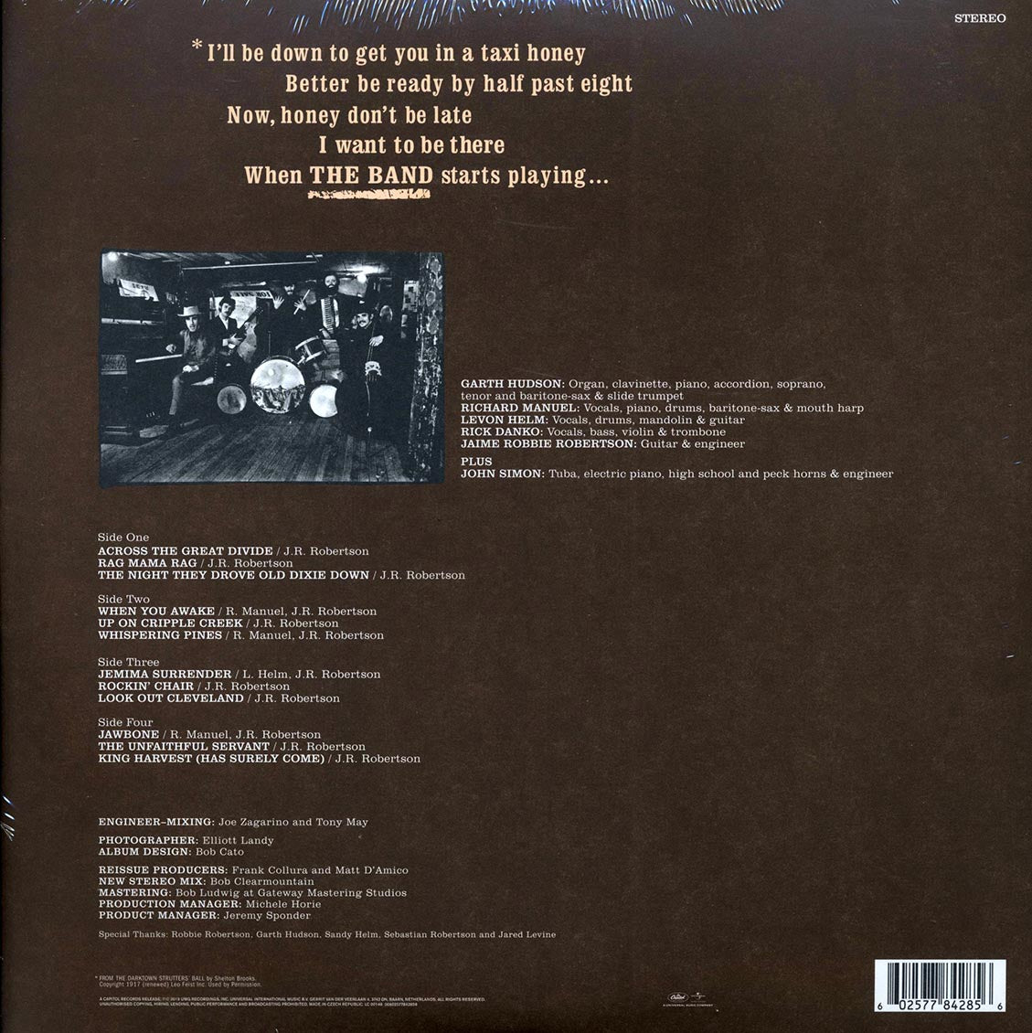 The Band - The Band (2xLP) (45rpm)