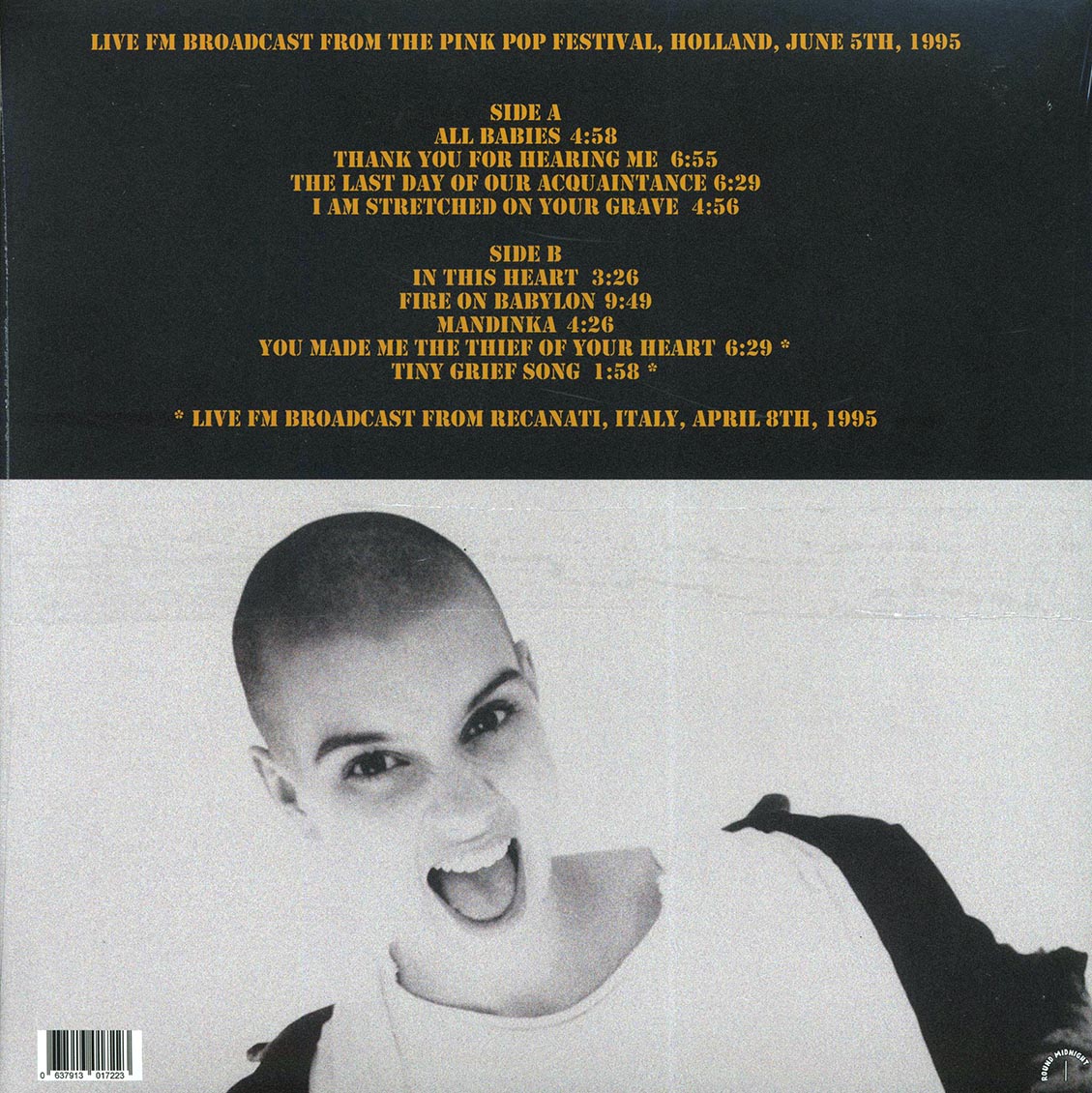 Sinead O'Connor - Through Rain And Through Storm: Live At The Pinkpop Festival 1995