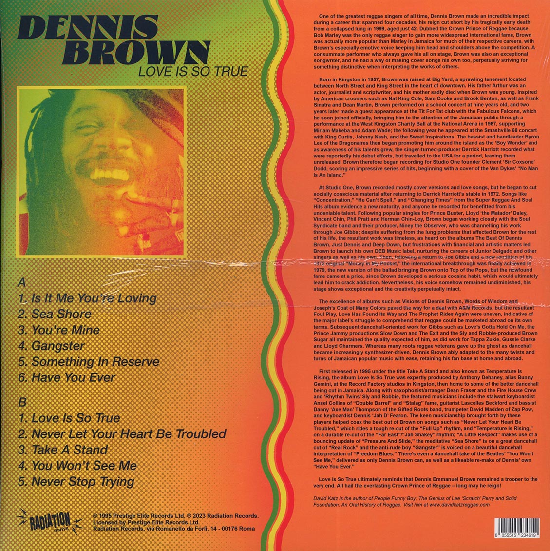 Dennis Brown - Love Is So True