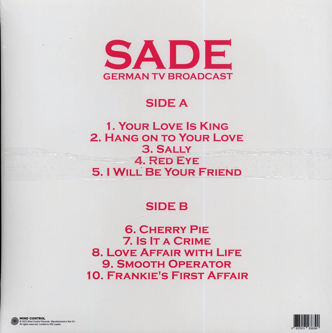 Sade - German TV Broadcast