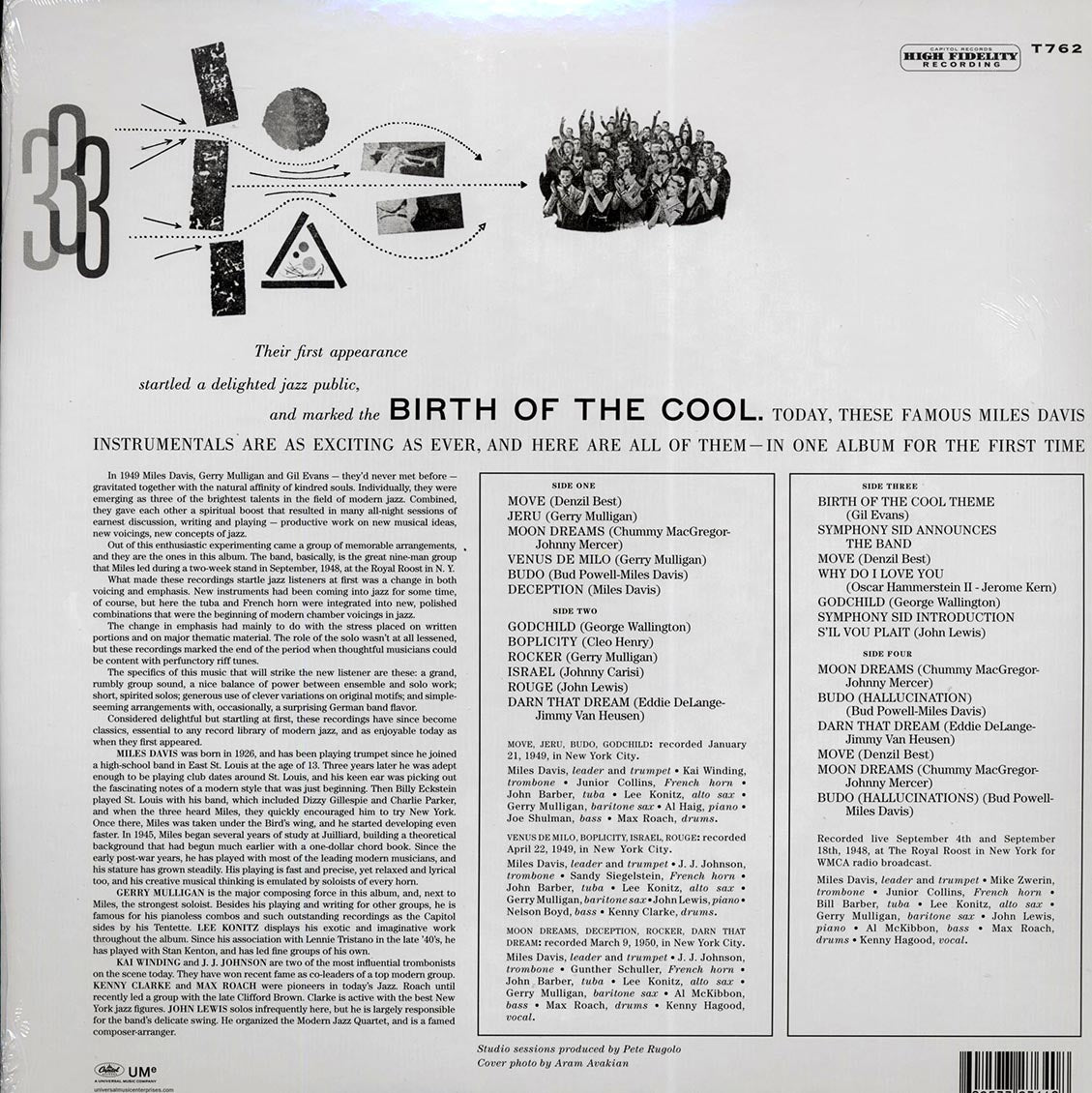 Miles Davis - The Complete Birth Of Cool (2xLP)