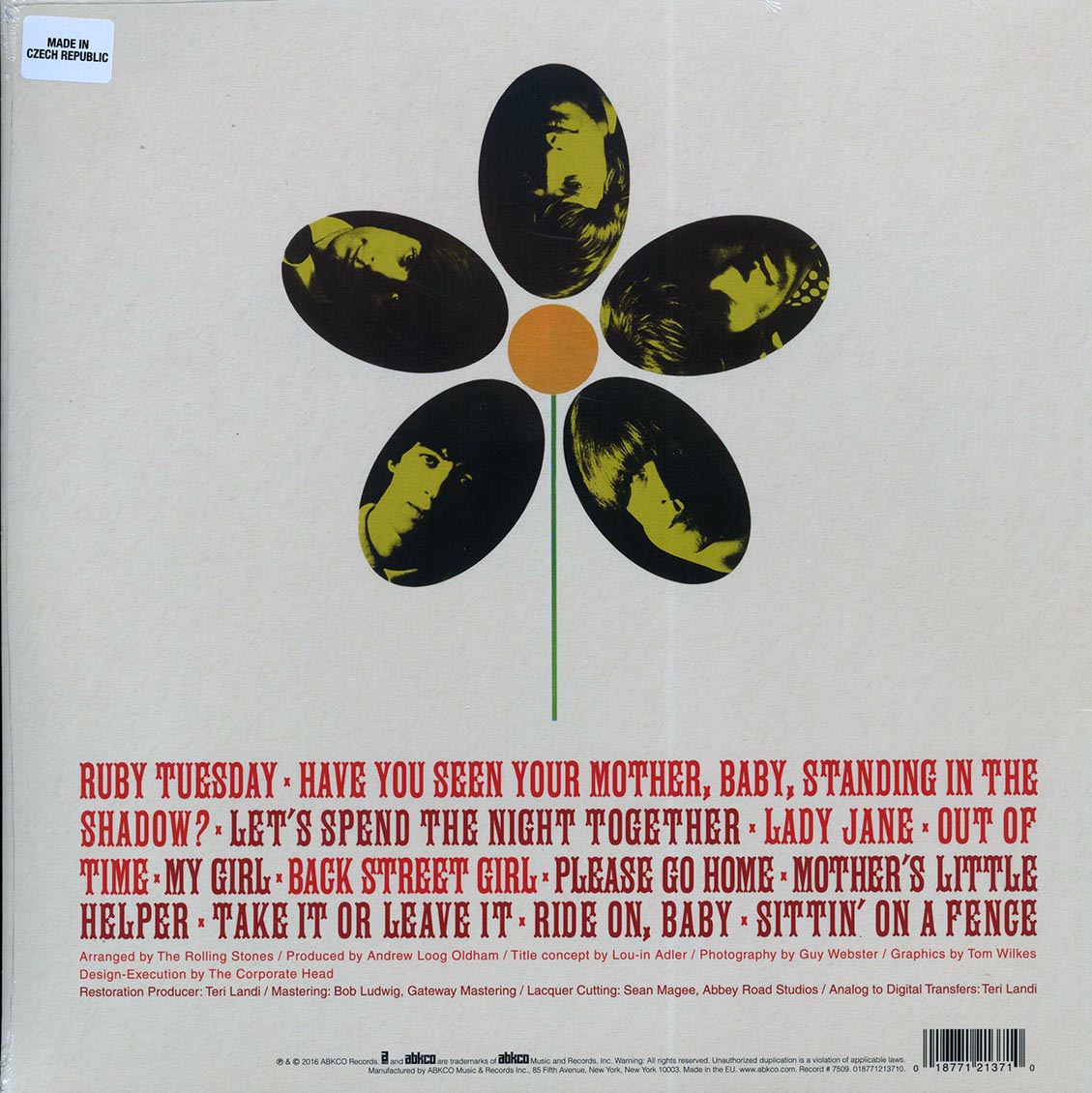 The Rolling Stones - Flowers (stereo) (180g)