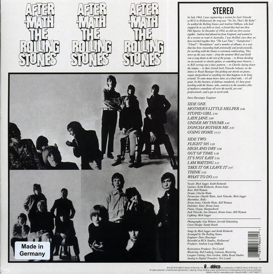 The Rolling Stones - Aftermath (stereo) (180g)