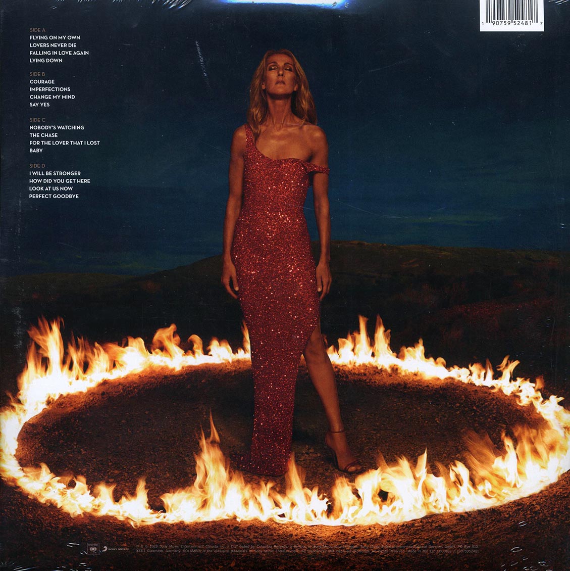 Celine Dion - Courage (2xLP)