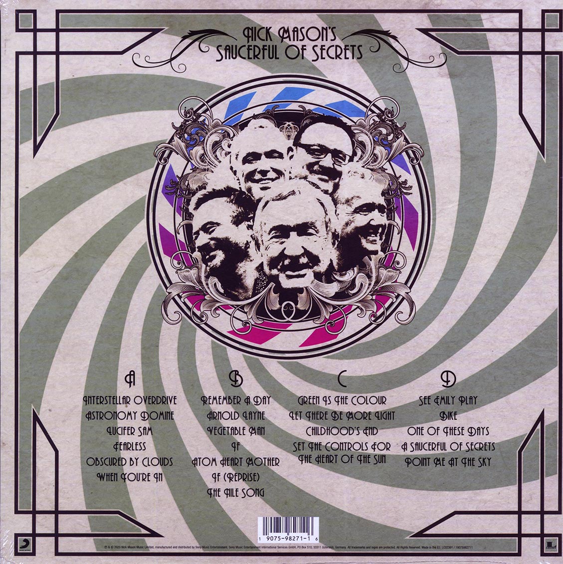Nick Mason's Saucerful Of Secrets - Live At The Roadhouse (slipcase box set) (die-cut jacket) (2xLP)