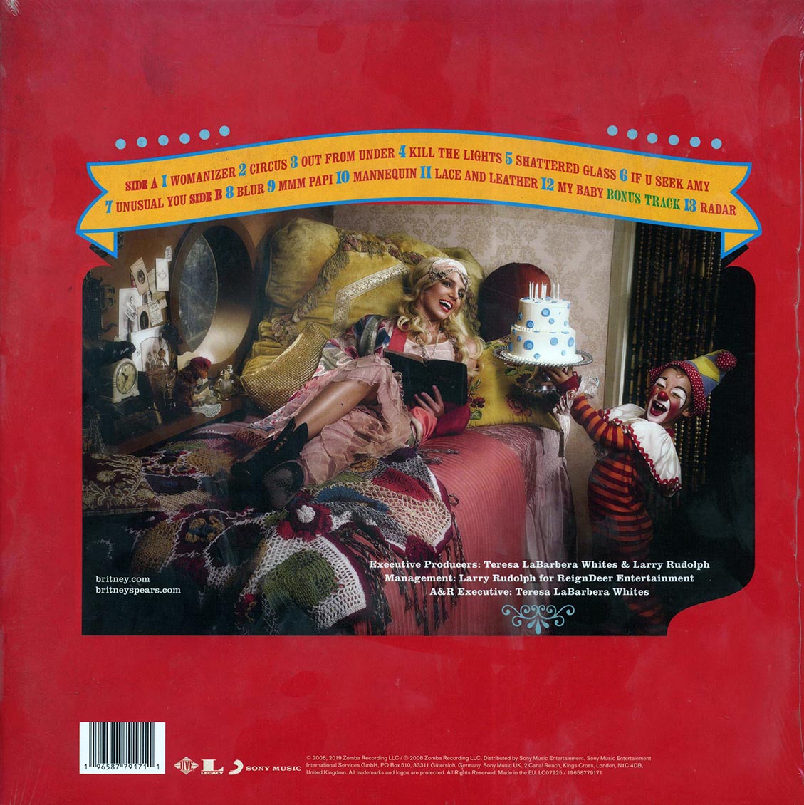 Britney Spears - Circus (red vinyl)