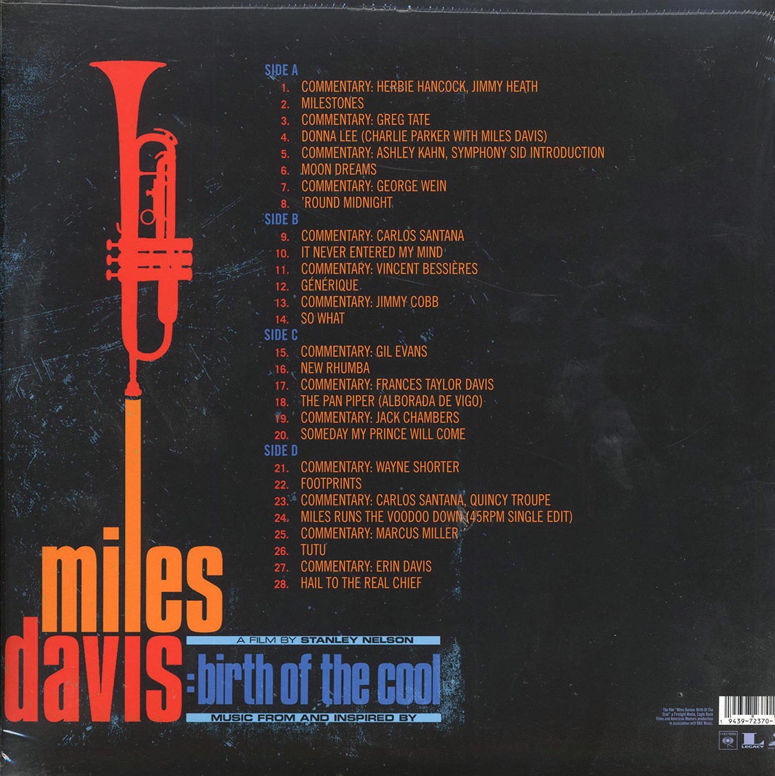 Miles Davis - Music From And Insprired By Miles Davis: Birth Of The Cool (2xLP)