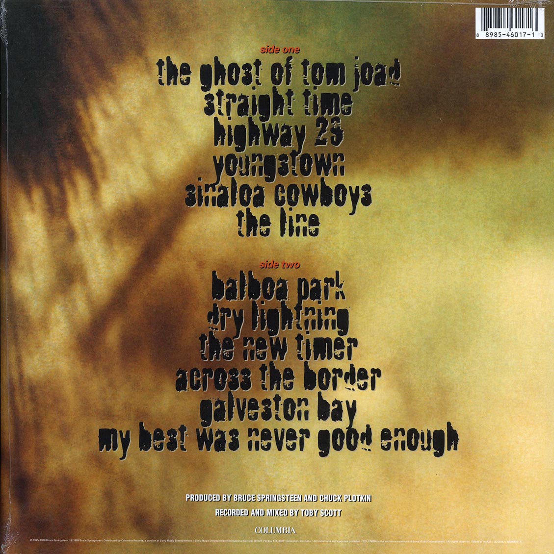 Bruce Springsteen - The Ghost Of Tom Joad (remastered)