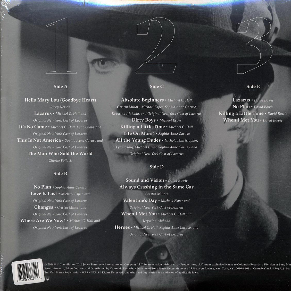 Original New York Cast, David Bowie, Enda Walsh - Lazarus (ltd. ed.) (3xLP) (180g) (white vinyl)