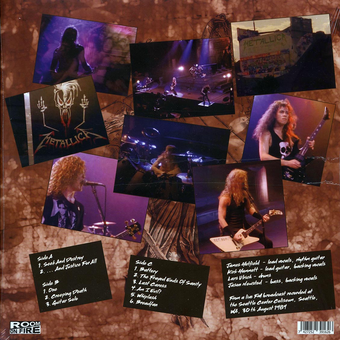 Metallica - Seattle '89 Volume 2: The Classic Washington State Broadcast (ltd. ed.) (2xLP) (white vinyl)
