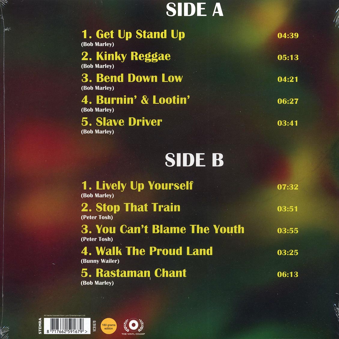 Bob Marley - Live At The Record Plant '73 (ltd. ed.) (colored vinyl)
