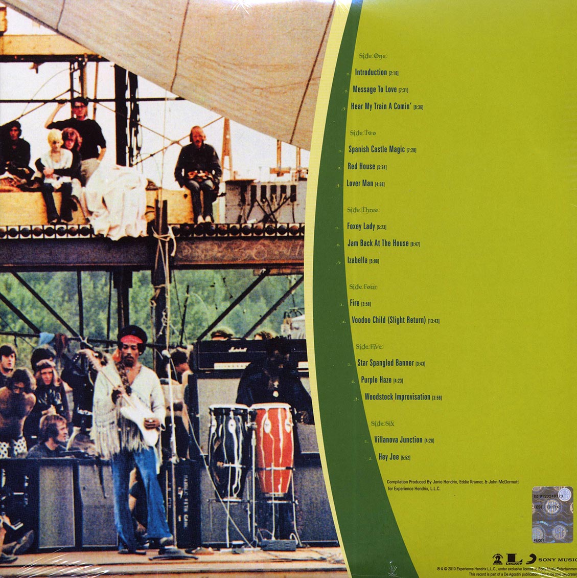 Jimi Hendrix - Live At Woodstock (3xLP) (180g) (remastered)