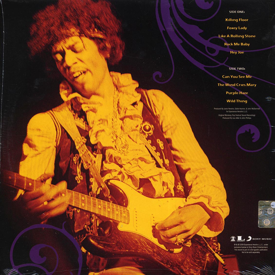The Jimi Hendrix Experience - Live At Monterey (180g) (remastered)