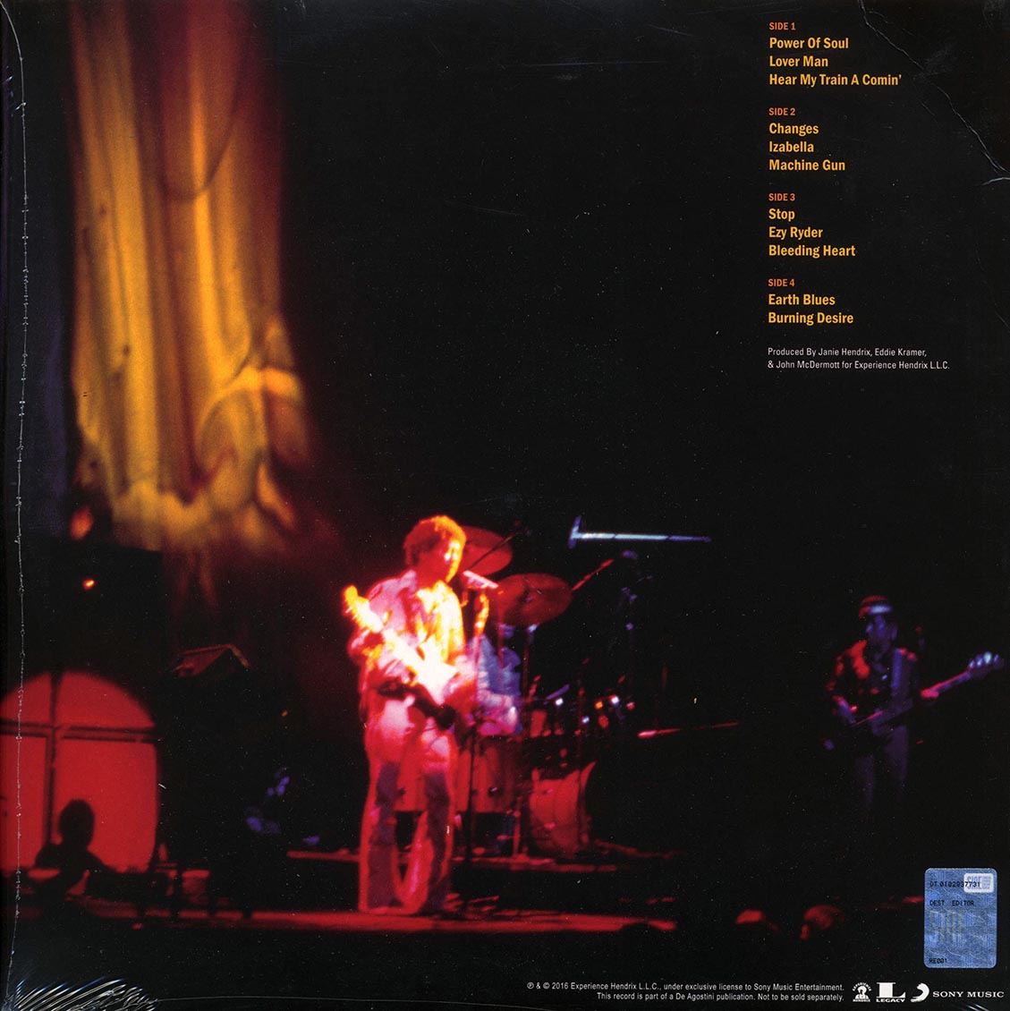 Jimi Hendrix - Machine Gun: The Fillmore East, First Show 12/ 31/ 1969 (2xLP) (180g) (remastered)