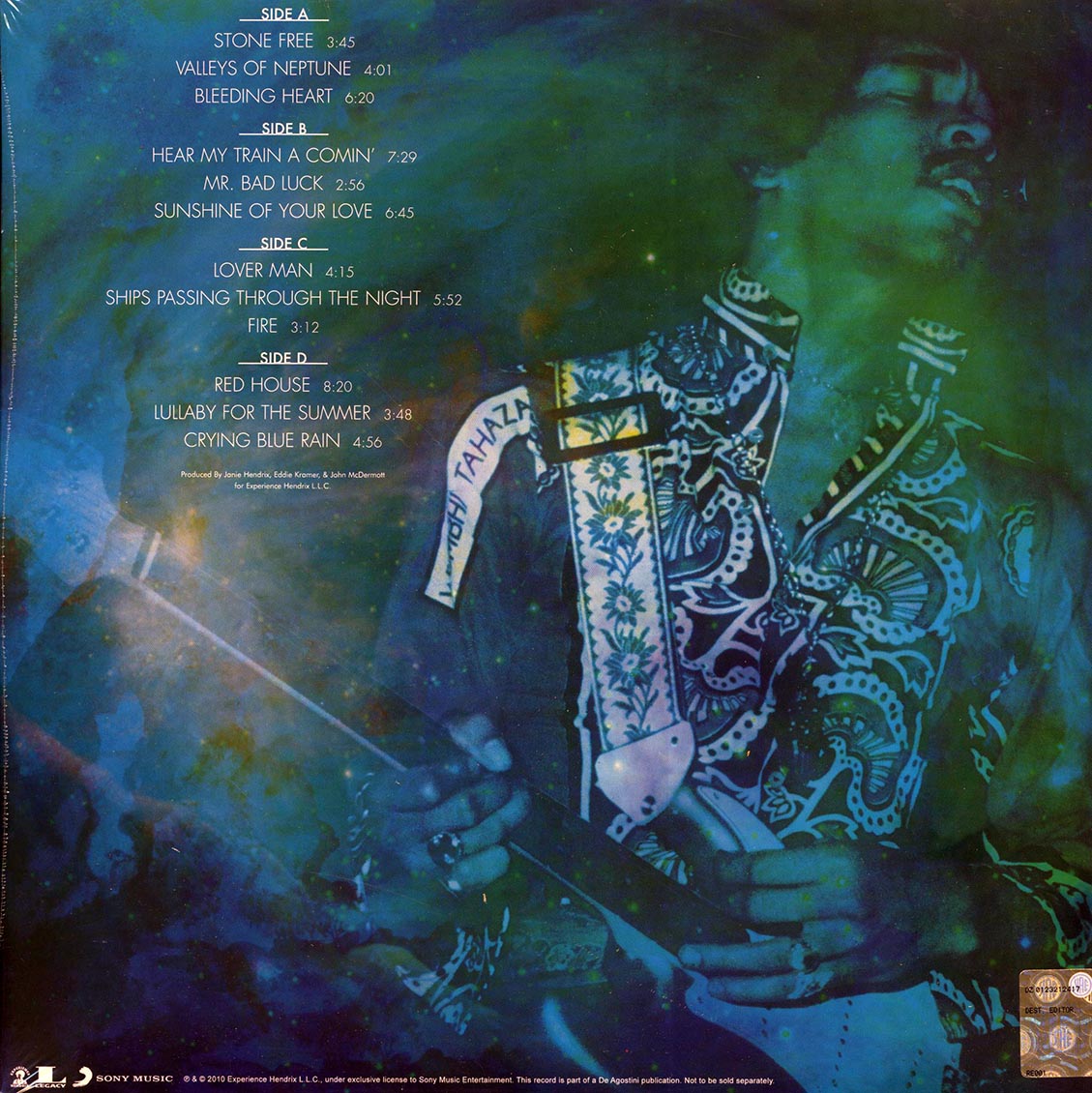 Jimi Hendrix - Valleys Of Neptune (2xLP) (180g) (remastered)