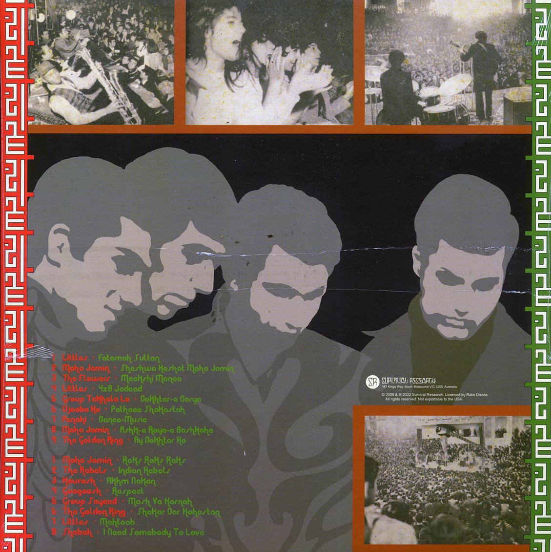 Various - Raks Raks Raks: 17 Golden Garage Psych Nuggets From The Iranian 60s Scene