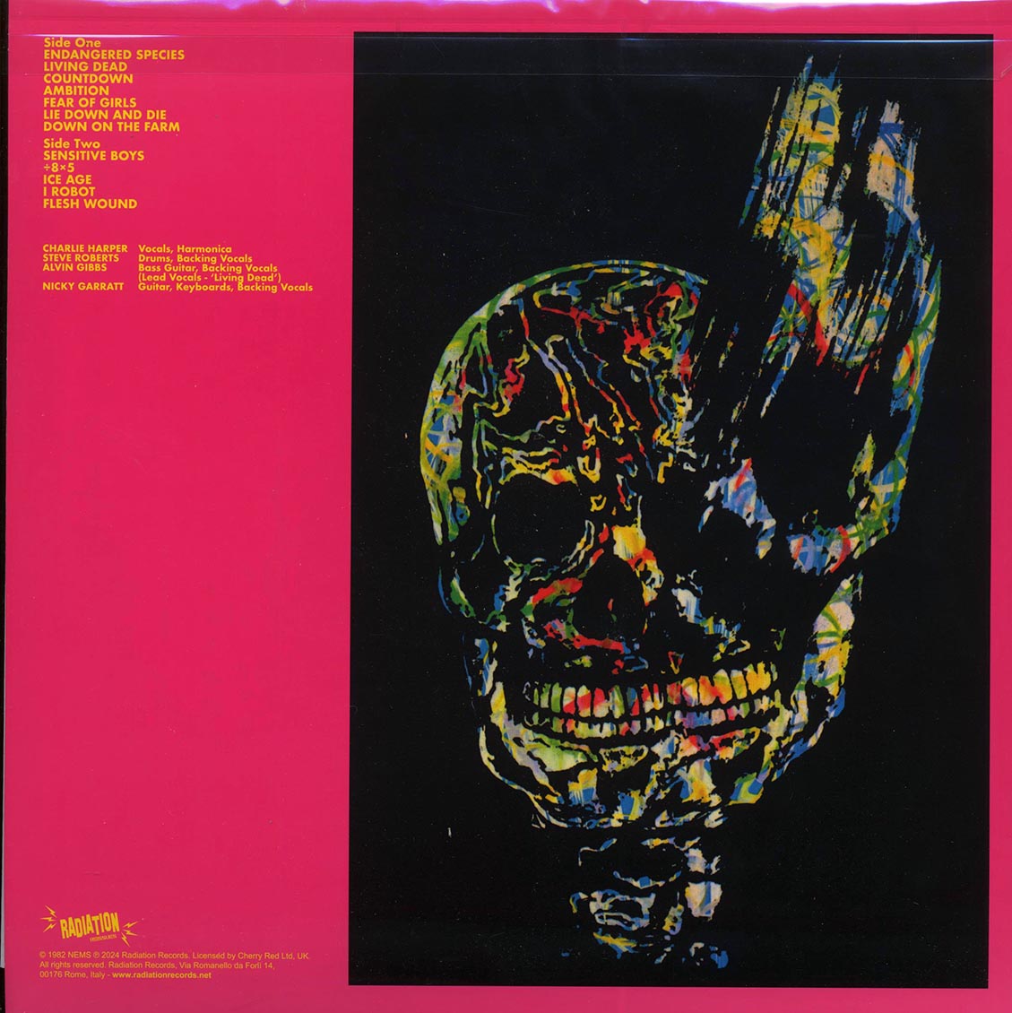 UK Subs - Endangered Species (RSD 2024) (pink vinyl)