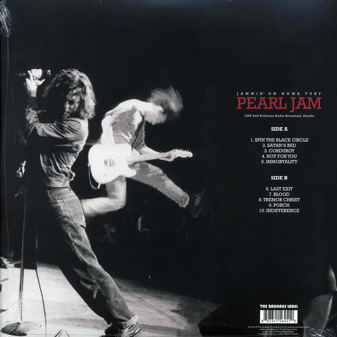 Pearl Jam - Jammin' On Home Turf: 1995 Self Pollution Radio Broadcast, Seattle