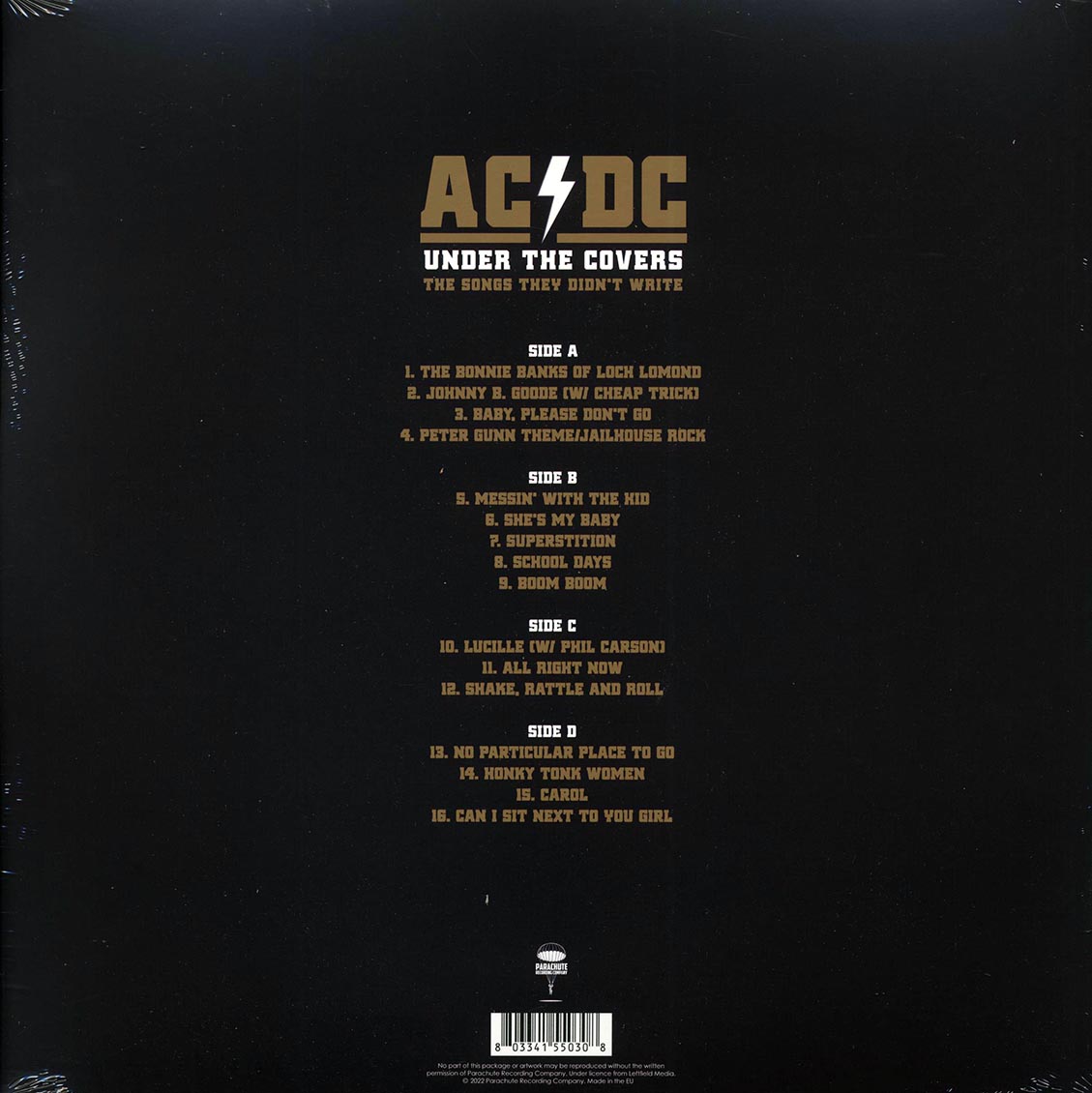 AC/DC - Under The Covers: The Songs They Didn't Write (2xLP)