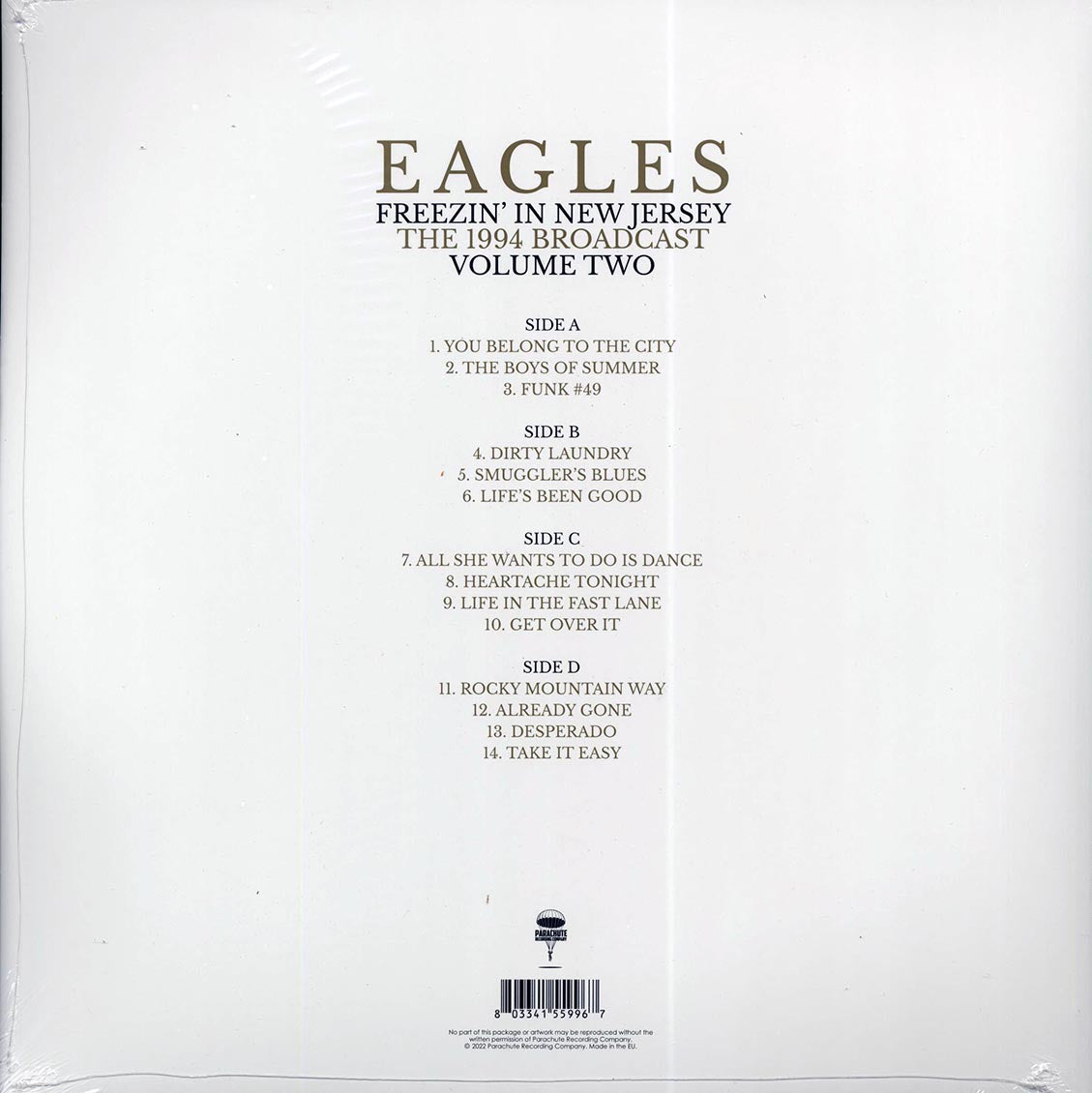 Eagles - Freezin' In New Jersey Volume 2 (2xLP)