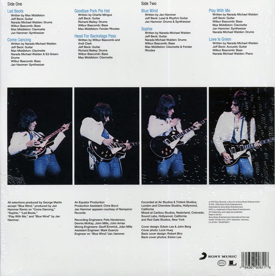 Jeff Beck - Wired (blue vinyl)