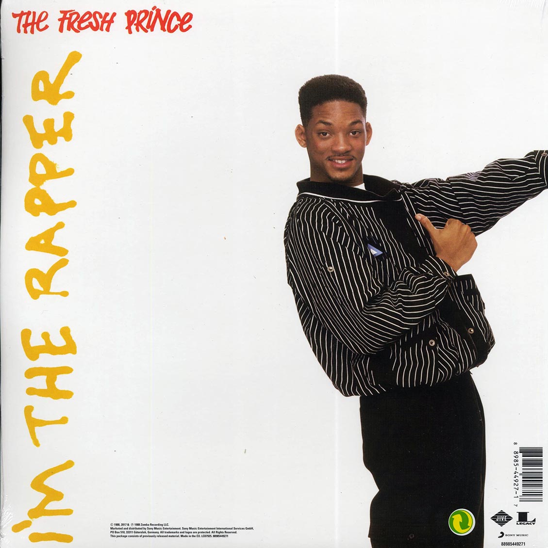 DJ Jazzy Jeff, The Fresh Prince - He's The DJ, I'm The Rapper (2xLP)