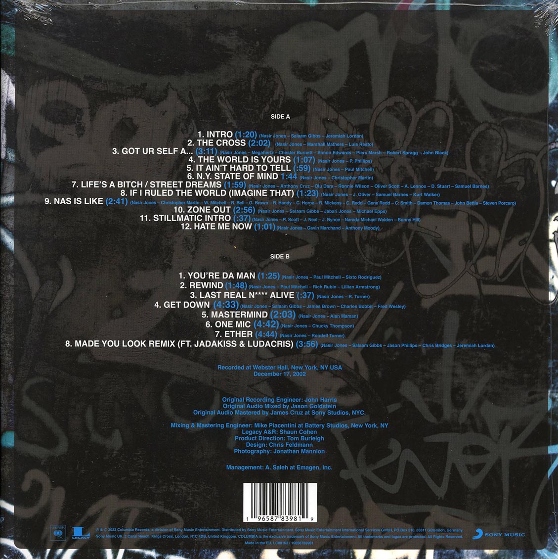 Nas - Made You Look: God's Son Live 2002 (RSD 2023) (remastered)