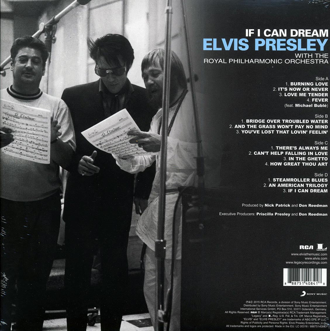 Elvis Presley, The Royal Philharmonic Orchestra - If I Can Dream