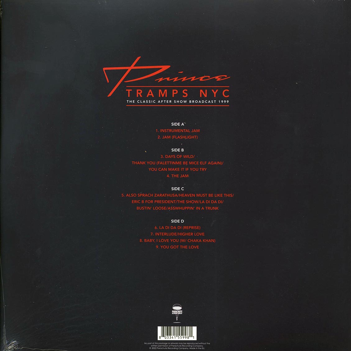 Prince - Prince Tramps NYC: The Classic After Show Broadcast 1999 (ltd. ed.) (2xLP) (purple vinyl)