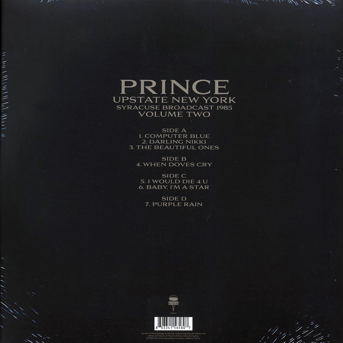 Prince - Upstate New York Volume 2: Syracuse Broadcast 1985 (2xLP)