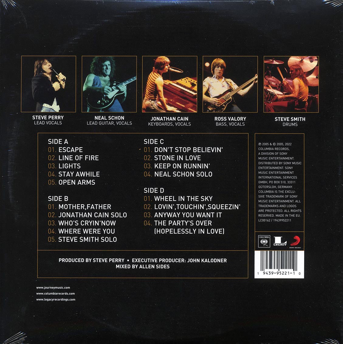 Journey - Live In Houston 1981 Escape Tour (2xLP) (180g) (remastered)