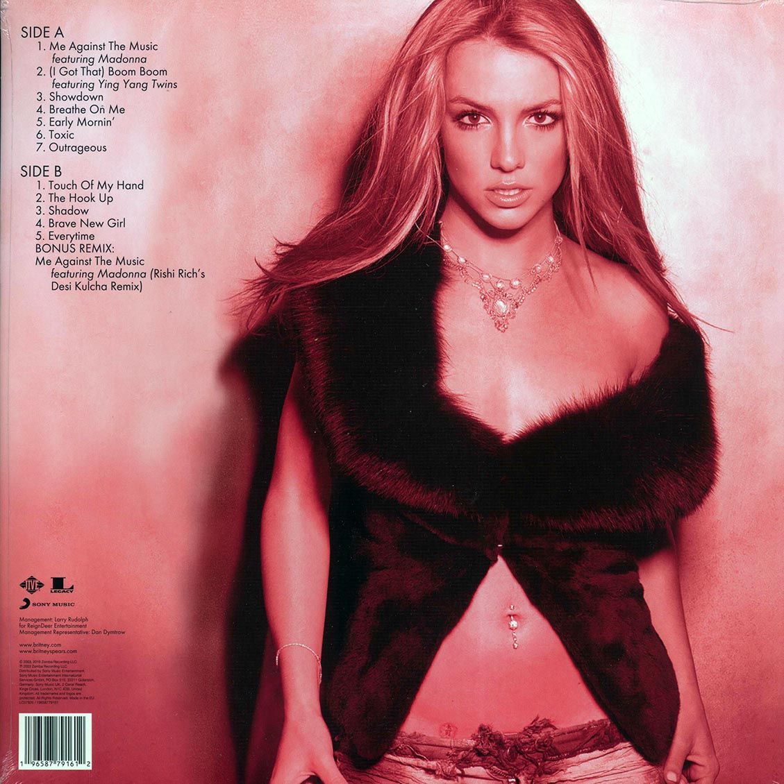 Britney Spears - In The Zone (ltd. ed.) (blue vinyl)